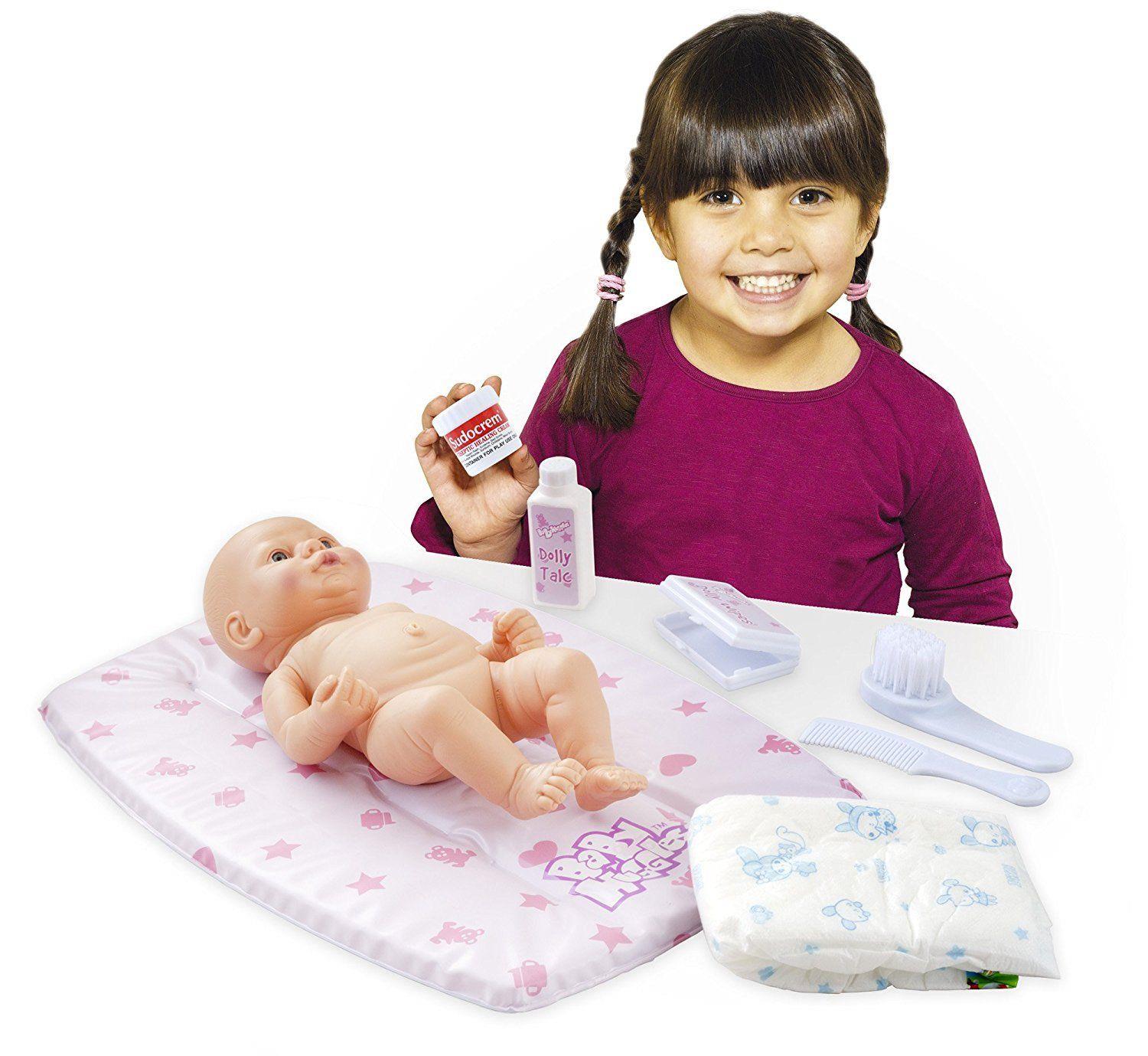 Casdon Baby Huggles Dolls Changing Mat Set Role Play Kids Toy Deal ManiaUK