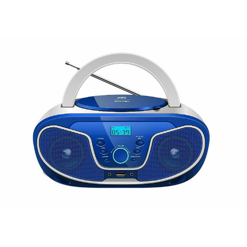 Roxel RCDS70BT Portable Boombox CD Player with Bluetooth, Remote