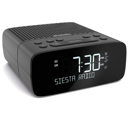 Pure Siesta S2 DAB+/DAB/FM Digital Radio Alarm Clock Bedside Clock
