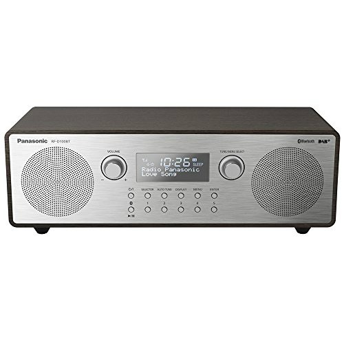 Panasonic RFD100BTEBT DAB+/FM Digital Radio RDS 10Watts Bluetooth