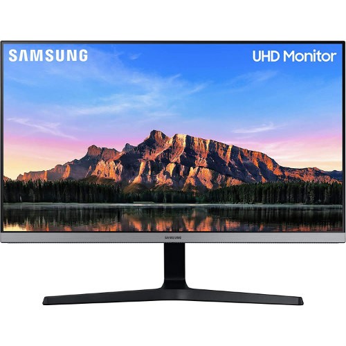 Samsung LU28R550UQUXEN 28″ UR55 4K UHD Monitor – Ultra HD 3840 x 2160, HDR10+, Freesync, 2 x HDMI, Displayport – Dark Grey